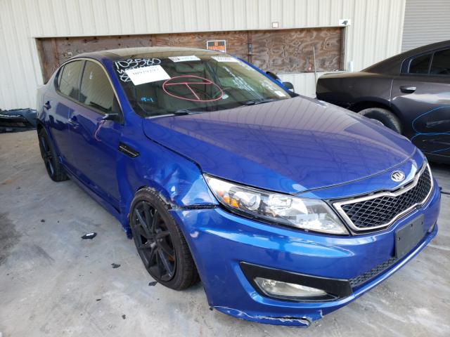 KIA OPTIMA SX 2013 with VIN 5XXGR4A65DG103580 - Photo from auction