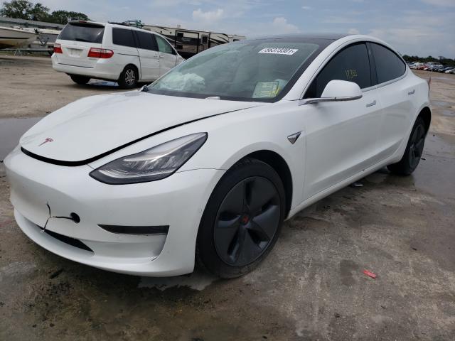 Photo 2 from auction – 2020 TESLA MODEL 3 with VIN 5YJ3E1EA9LF746068