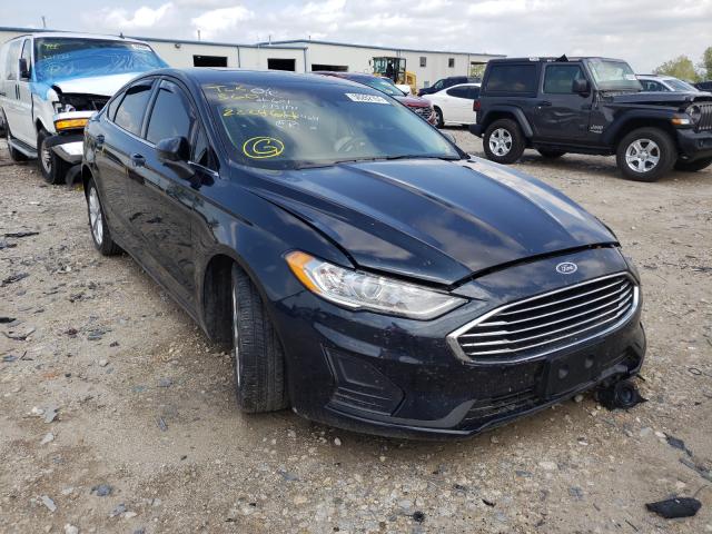 FORD FUSION SE 2020 with VIN 3FA6P0LU1LR222464 - Photo from auction