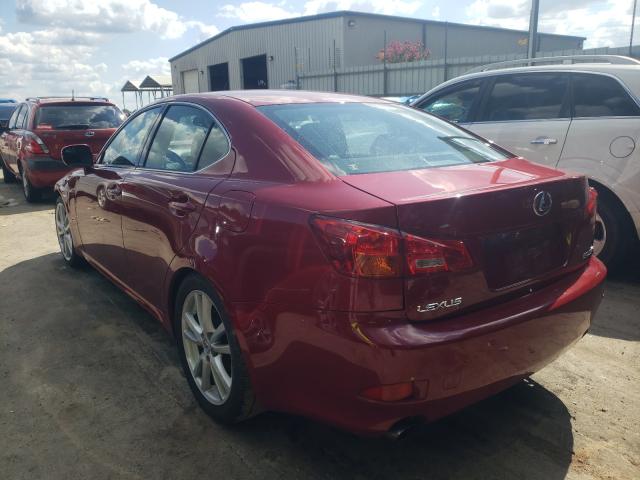 Photo 3 from auction – 2006 LEXUS IS 250 with VIN JTHBK262065005233