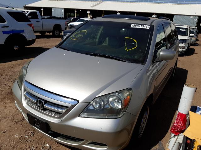 Photo 2 from auction – 2006 HONDA ODYSSEY EX with VIN 5FNRL38646B010016