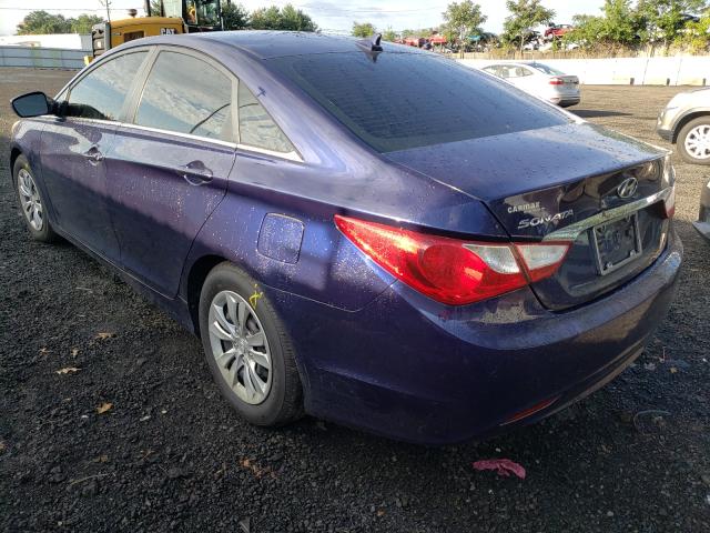 Photo 3 from auction – 2011 HYUNDAI SONATA GLS with VIN 5NPEB4AC2BH102051