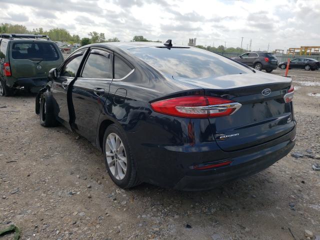 Photo 3 from auction – 2020 FORD FUSION SE with VIN 3FA6P0LU1LR222464
