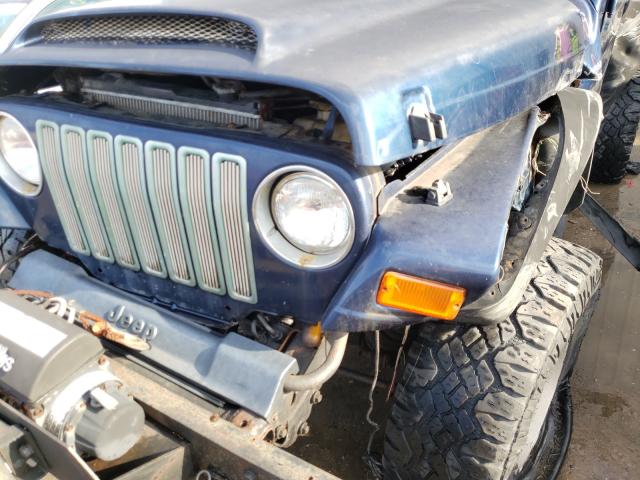 Photo 9 from auction – 2000 JEEP WRANGLER / with VIN 1J4FA49S4YP734494