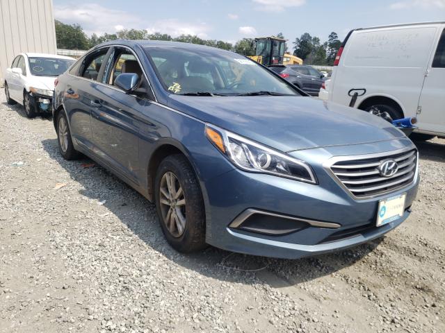 HYUNDAI SONATA SE 2017 with VIN 5NPE24AF1HH450765 - Photo from auction