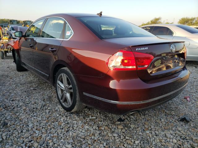 Photo 3 from auction – 2014 VOLKSWAGEN PASSAT SEL with VIN 1VWCN7A33EC008631