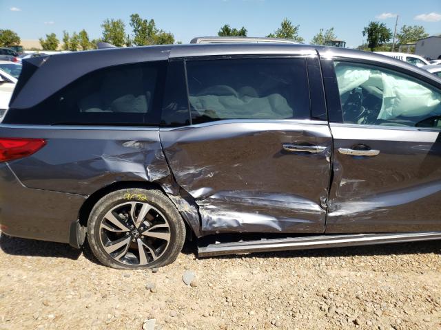 Photo 9 from auction – 2018 HONDA ODYSSEY EL with VIN 5FNRL6H92JB010875