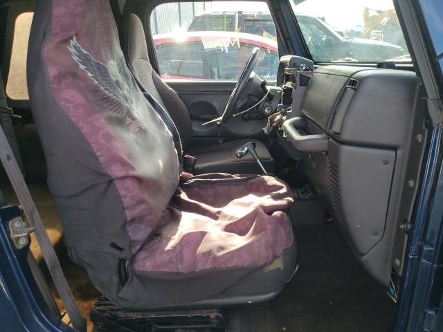 Photo 5 from auction – 2000 JEEP WRANGLER / with VIN 1J4FA49S4YP734494