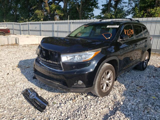 Photo 2 from auction – 2015 TOYOTA HIGHLANDER with VIN 5TDJKRFH2FS147085