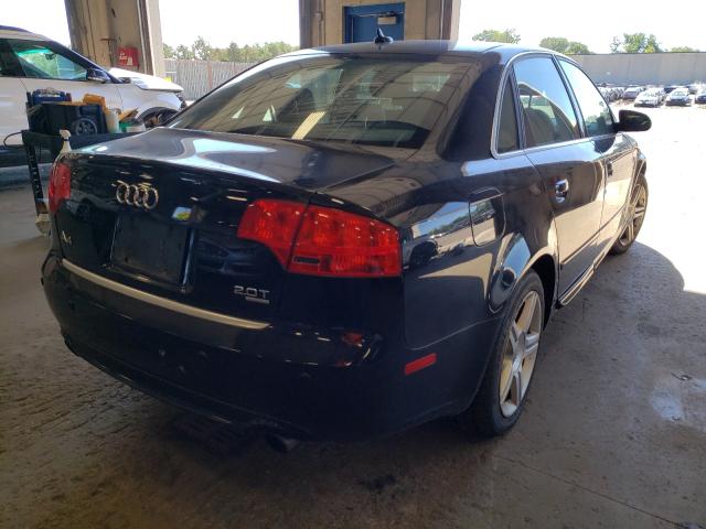 Photo 4 from auction – 2008 AUDI A4 2.0T QU with VIN WAUDF78E08A124975
