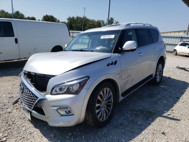Photo 2 from auction – 2016 INFINITI QX80 with VIN JN8AZ2NE4G9122297