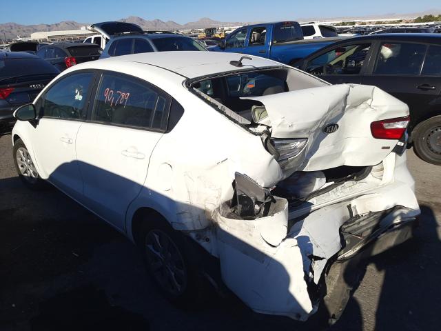 Photo 3 from auction – 2016 KIA RIO LX with VIN KNADM4A38G6690459