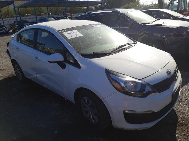 KIA RIO LX 2016 with VIN KNADM4A38G6690459 - Photo from auction
