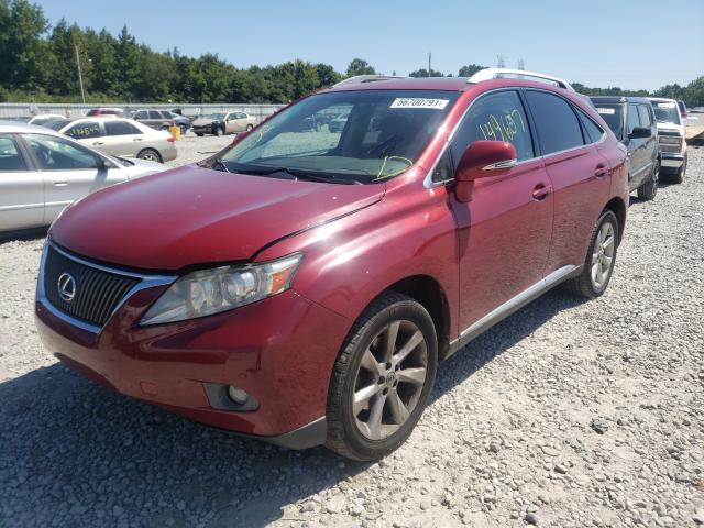 Photo 9 from auction – 2011 LEXUS RX 350 with VIN JTJZK1BA7B2005049