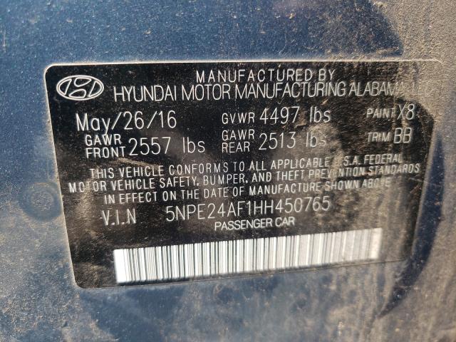Photo 10 from auction – 2017 HYUNDAI SONATA SE with VIN 5NPE24AF1HH450765