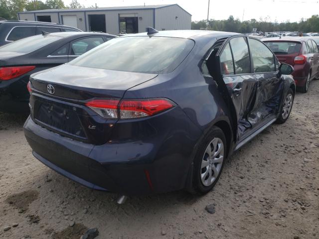 Photo 4 from auction – 2021 TOYOTA COROLLA LE with VIN JTDEPMAE3MJ188189