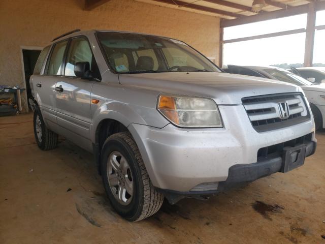 HONDA PILOT LX 2007 with VIN 5FNYF181X7B027934 - Photo from auction