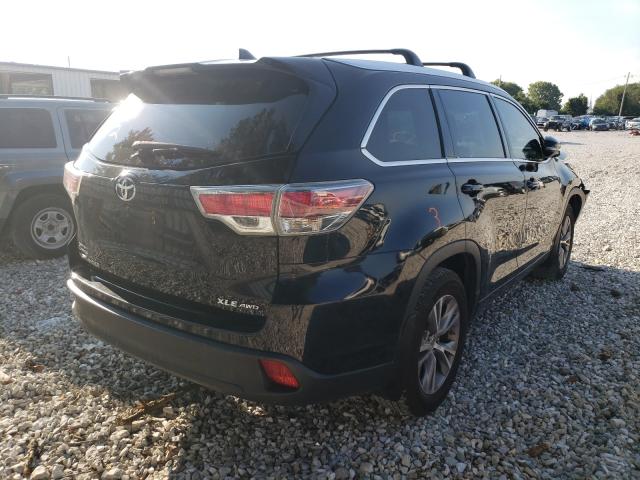 Photo 4 from auction – 2015 TOYOTA HIGHLANDER with VIN 5TDJKRFH2FS147085