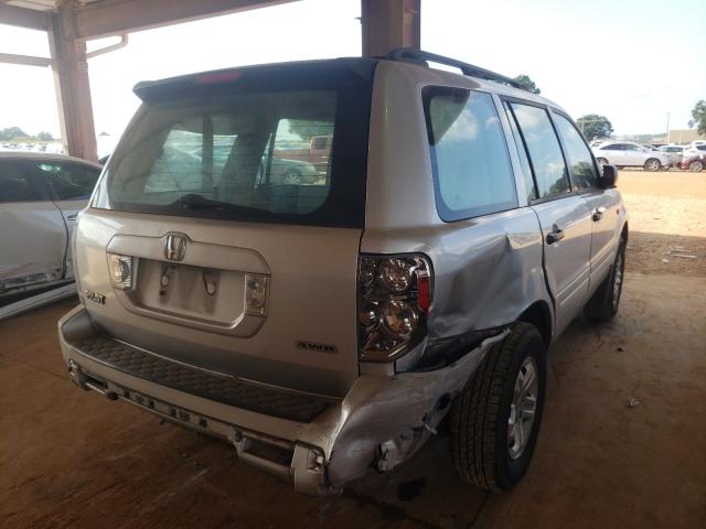 Photo 4 from auction – 2007 HONDA PILOT LX with VIN 5FNYF181X7B027934