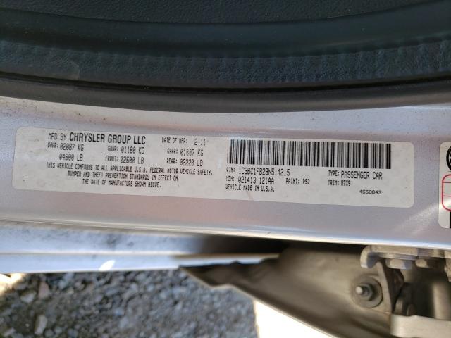 Photo 10 from auction – 2011 CHRYSLER 200 TOURIN with VIN 1C3BC1FB2BN514215