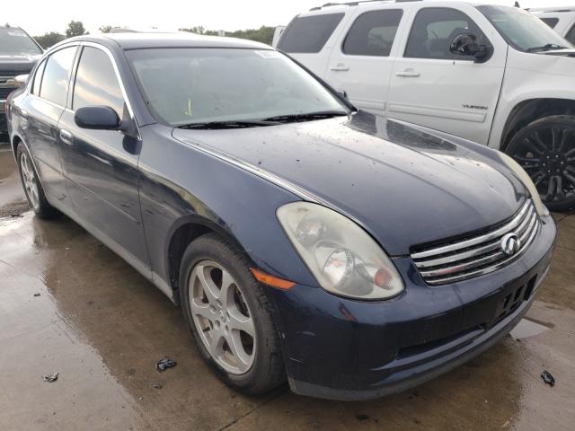 INFINITI G35 2003 with VIN JNKCV51EX3M015994 - Photo from auction
