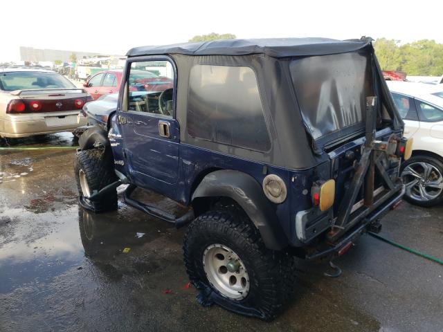 Photo 3 from auction – 2000 JEEP WRANGLER / with VIN 1J4FA49S4YP734494