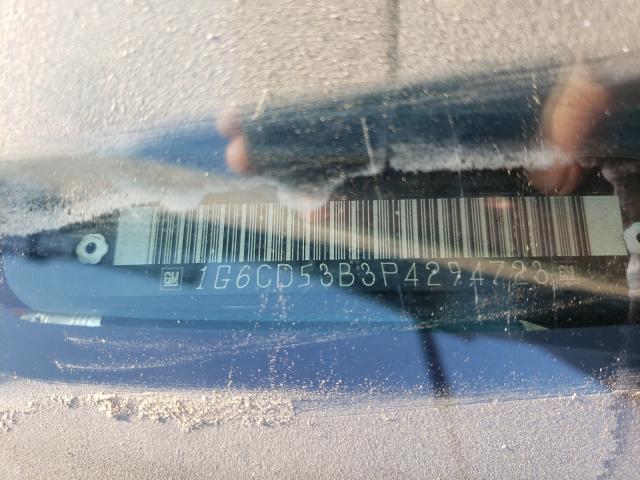 Photo 10 from auction – 1993 CADILLAC DEVILLE with VIN 1G6CD53B3P4294723