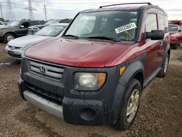 Photo 2 from auction – 2008 HONDA ELEMENT LX with VIN 5J6YH18358L007563