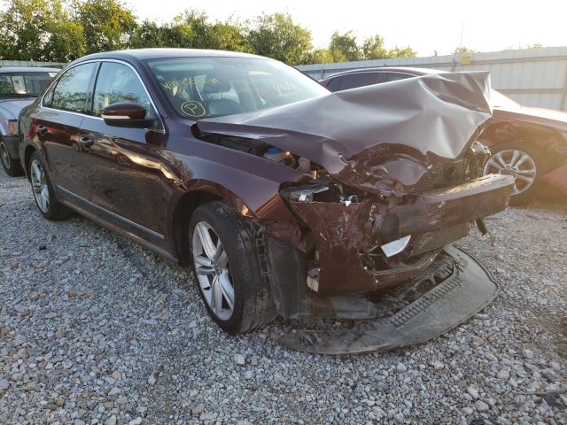 VOLKSWAGEN PASSAT SEL 2014 with VIN 1VWCN7A33EC008631 - Photo from auction