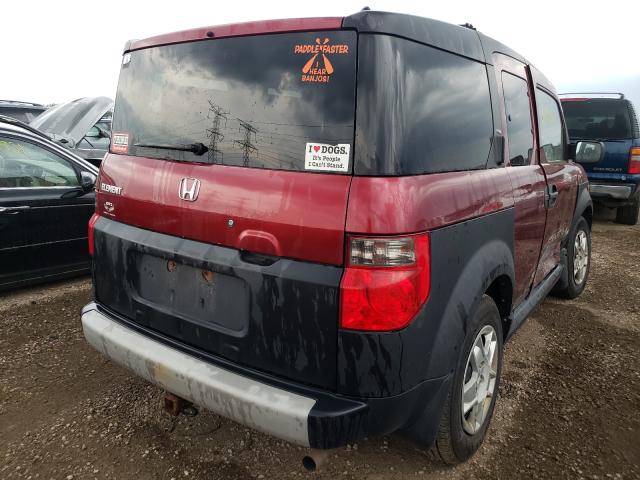 Photo 4 from auction – 2008 HONDA ELEMENT LX with VIN 5J6YH18358L007563