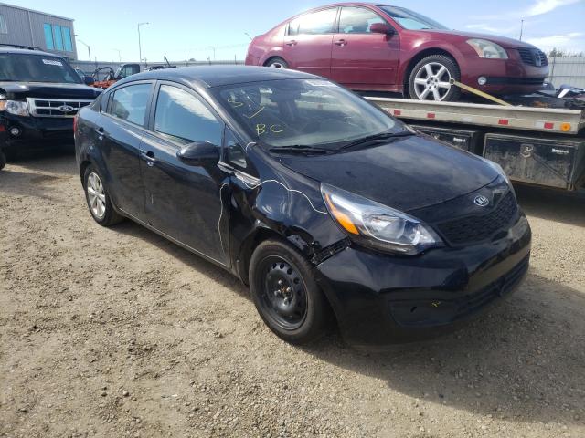 KIA RIO LX 2015 with VIN KNADM4A30F6495406 - Photo from auction