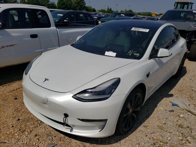 Photo 2 from auction – 2018 TESLA MODEL 3 with VIN 5YJ3E1EB0JF101329