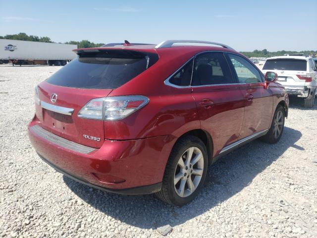 Photo 4 from auction – 2011 LEXUS RX 350 with VIN JTJZK1BA7B2005049