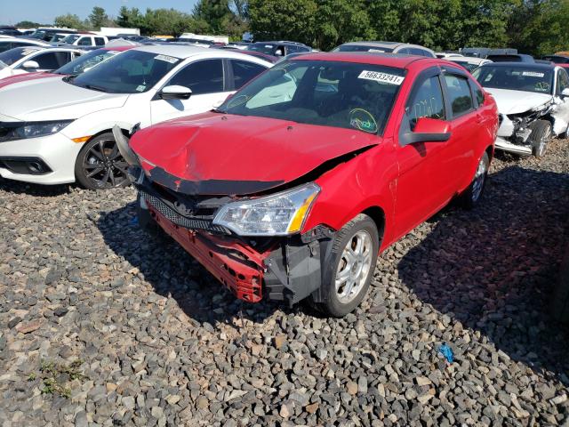Photo 2 from auction – 2008 FORD FOCUS SE with VIN 1FAHP35N08W281722