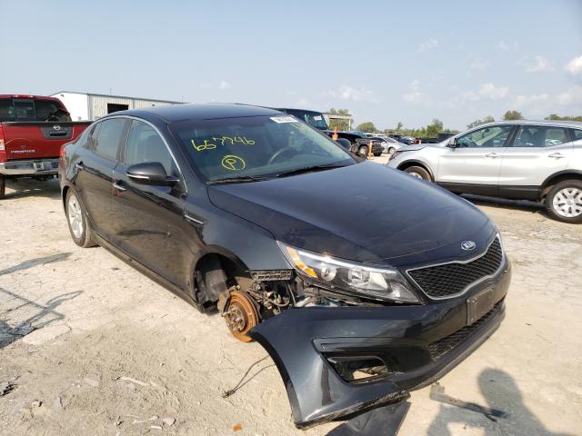 KIA OPTIMA LX 2015 with VIN KNAGM4A75F5657746 - Photo from auction