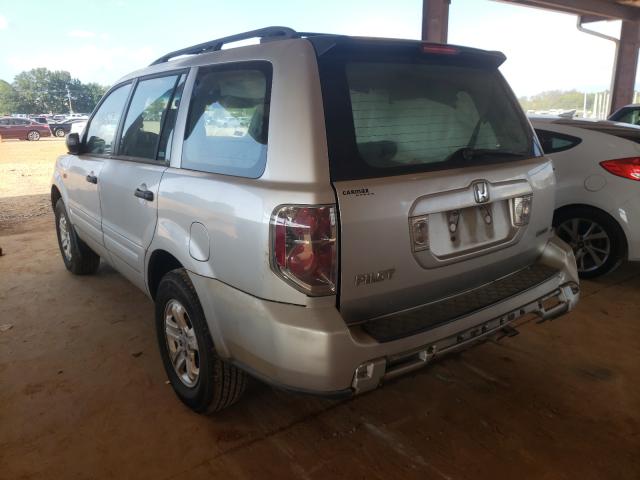 Photo 3 from auction – 2007 HONDA PILOT LX with VIN 5FNYF181X7B027934