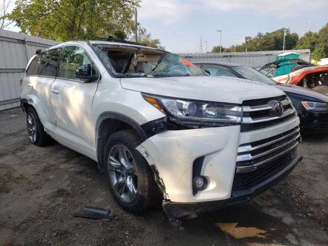 TOYOTA HIGHLANDER 2019 with VIN 5TDDZRFH9KS997086 - Photo from auction