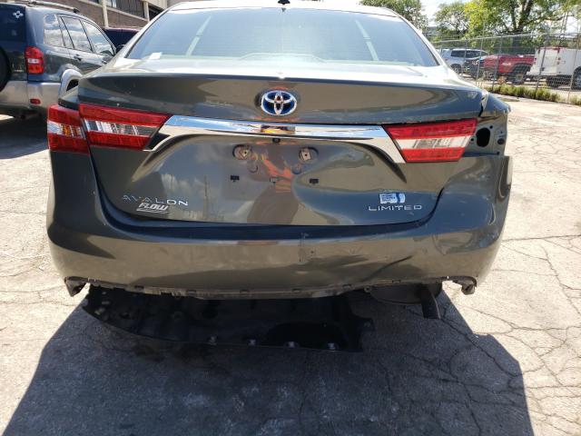 Photo 9 from auction – 2014 TOYOTA AVALON HYB with VIN 4T1BD1EB3EU025175