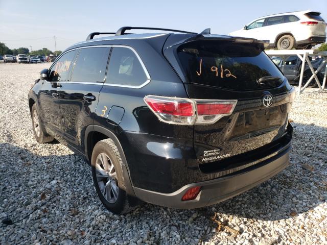 Photo 3 from auction – 2015 TOYOTA HIGHLANDER with VIN 5TDJKRFH2FS147085