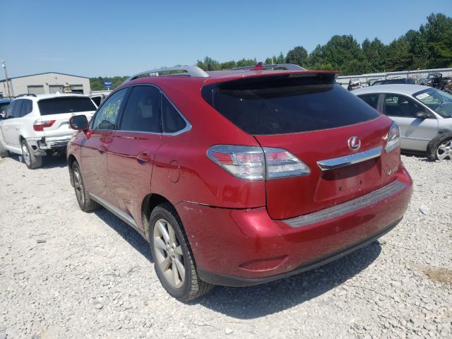 Photo 3 from auction – 2011 LEXUS RX 350 with VIN JTJZK1BA7B2005049