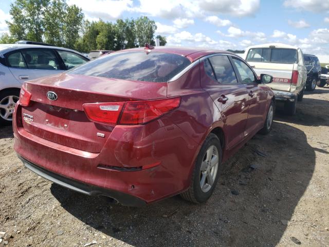 Photo 4 from auction – 2015 KIA OPTIMA LX with VIN 5XXGM4A75FG372351