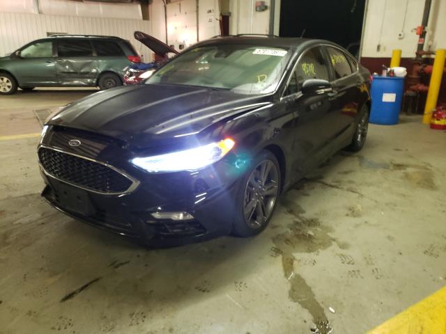 Photo 2 from auction – 2017 FORD FUSION SPO with VIN 3FA6P0VP8HR338405