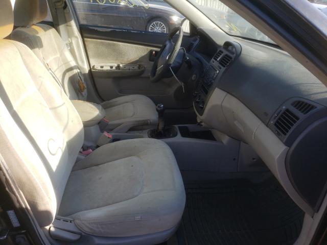 Photo 5 from auction – 2005 KIA SPECTRA LX with VIN KNAFE121855180097