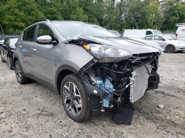 Photo 1 from auction – 2021 KIA SPORTAGE E with VIN KNDPNCAC6M7847662