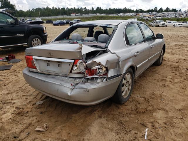 Photo 4 from auction – 2004 KIA OPTIMA EX with VIN KNAGD128145355566