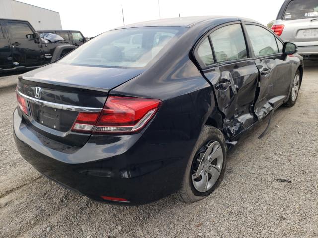 Photo 4 from auction – 2013 HONDA CIVIC LX with VIN 19XFB2F51DE210106