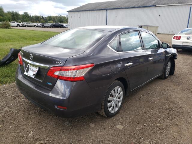 Photo 4 from auction – 2014 NISSAN SENTRA S with VIN 3N1AB7AP5EY220138
