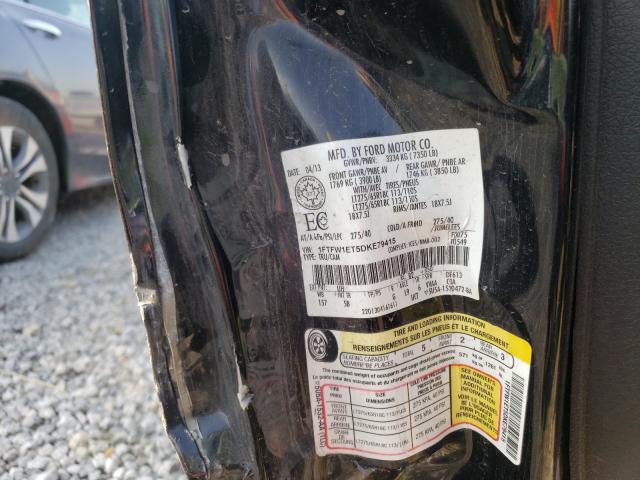 Photo 10 from auction – 2013 FORD F150 SUPER with VIN 1FTFW1ET5DKE79415