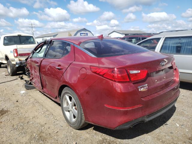 Photo 3 from auction – 2015 KIA OPTIMA LX with VIN 5XXGM4A75FG372351