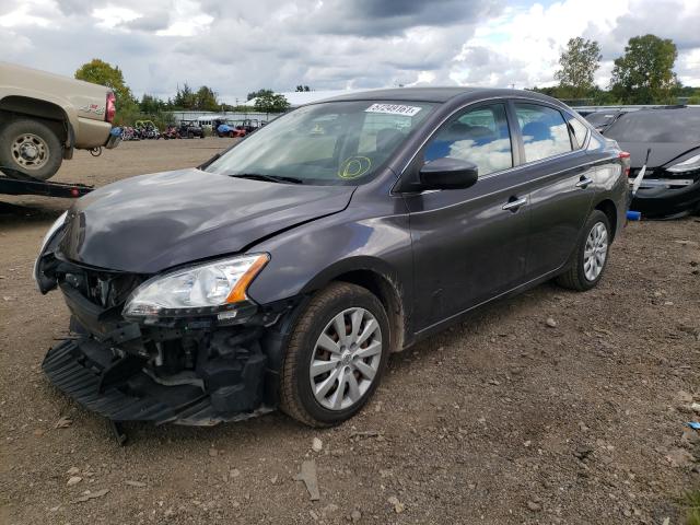 Photo 2 from auction – 2014 NISSAN SENTRA S with VIN 3N1AB7AP5EY220138